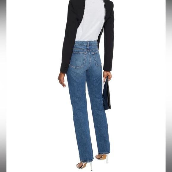 IRO SLATE HIGH WAIST JEANS IN COUNTRY MID BLUE - Picture 2 of 11